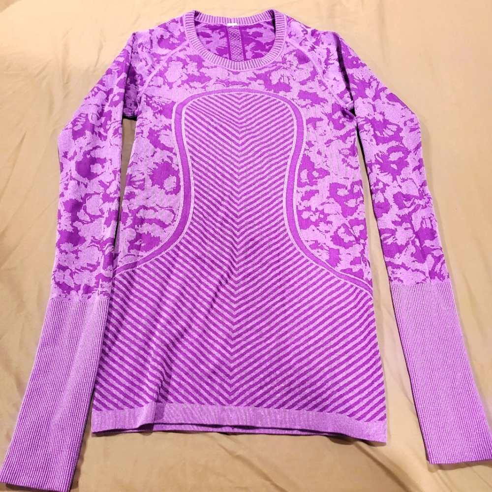 Lululemon longsleeve size 4 purple